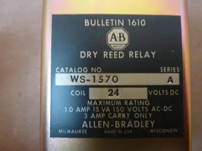 USED ALLEN BRADLEY WS-1570 SER A