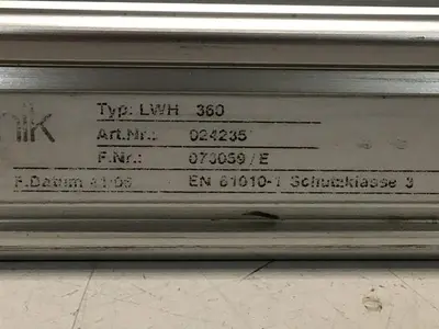 USED NOVOTECHNIK LWH360