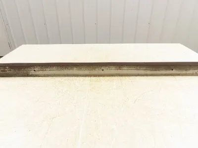 Press Brake Die 37-1/8" Long 90° V 11/16" W 5/16" D 1-3/4" H 1/2" Tang