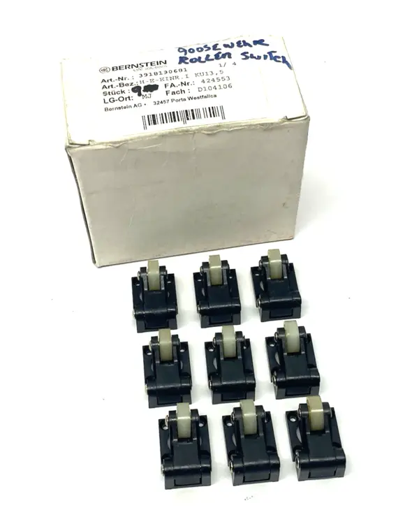 Used BERNSTEIN ROLLER LEVEL SWITCH ACCESSORY H-E-EINR.I KU13,5 Switch Parts Michigan US | Maverick Industrial Sales #1090759