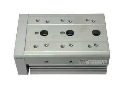 SMC MXS20-50 Pneumatic Cylinder Dual Rod Slide Table 20mm Bore 50mm Stroke - New Other