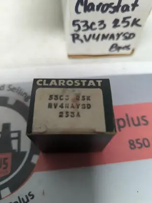 New | in-Stock CLAROSTAT 53C3 Miscellaneous Equipment (Electrical & Power) | Surplus Asset Holdings #1197050