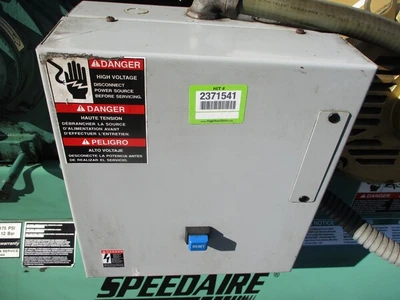 101 cfm @ 175 psi, Speedaire, Reciprocating Compressor, 2.86 m/min, 12-bar, 200 psi @ 650°F, 2013