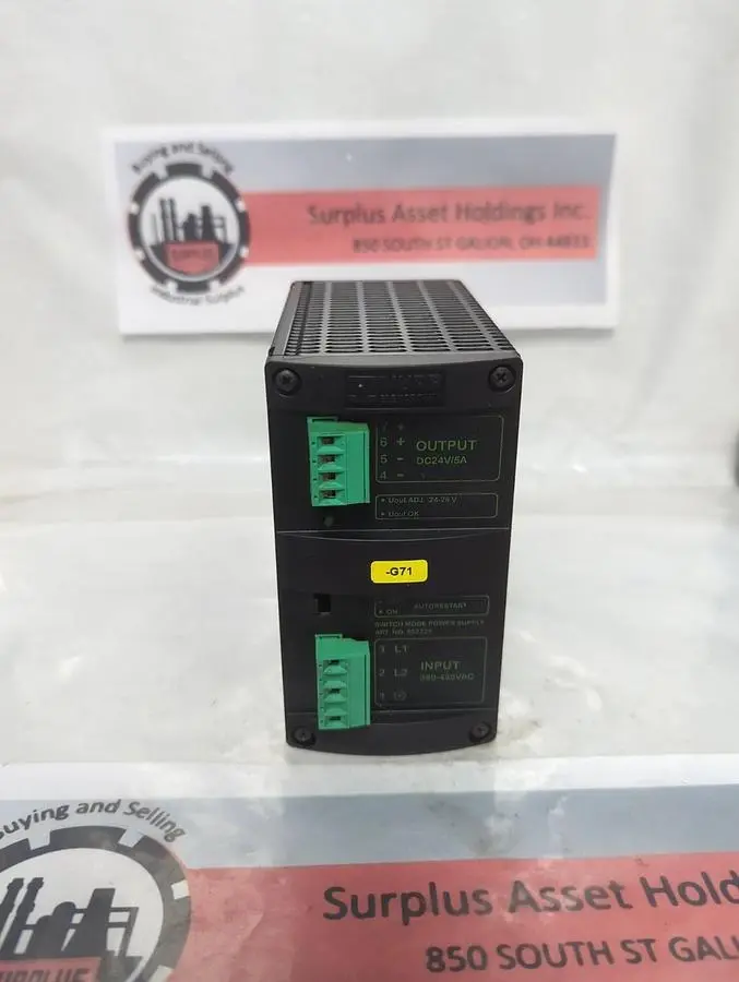 Used MURR 857725 Miscellaneous Equipment (Electrical & Power) Ohio US | Surplus Asset Holdings #1290370
