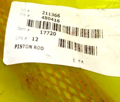 NEW HASKEL 17720 PISTON ROD