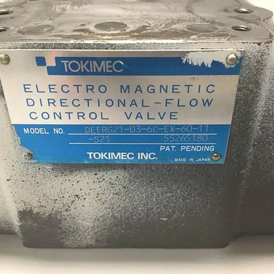 USED TOKIMEC DEFRG21-03-6C-EX-60-11-S21