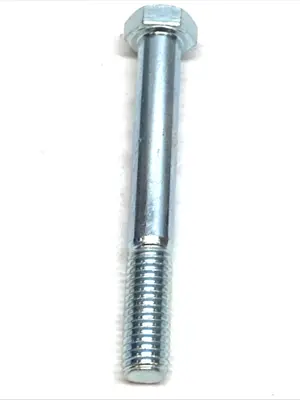 USED ENDRIES HEX CAP SCREWS 1/2-13X4 ZINC BOX OF 95