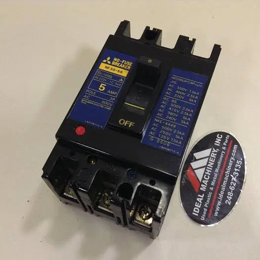 Used MITSUBISHI NF30-SS-5 Circuit Breakers Michigan US | Ideal Machinery #576154