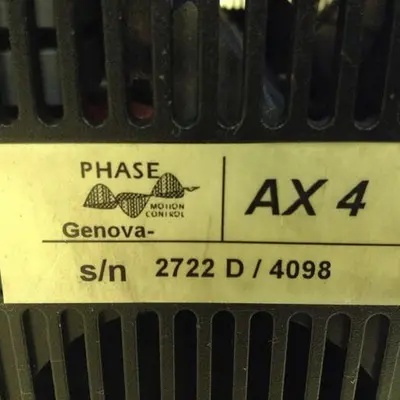 USED PHASE MOTION CONTROL AX4 AX-4