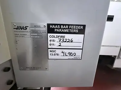 USED 2018 Haas Servo Bar 300