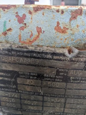 USED GARDNER DENVER TQBAFCAAAB9