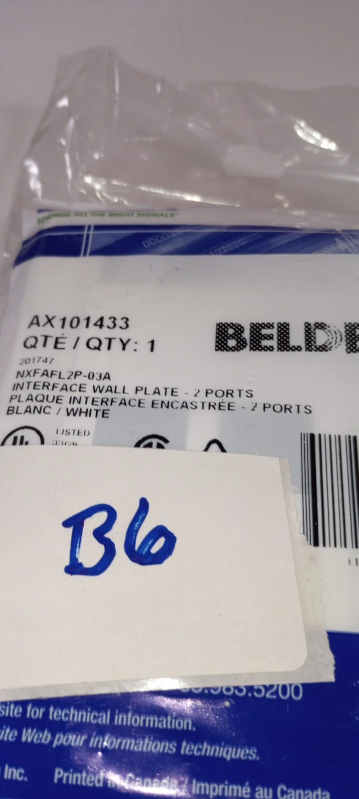 NEW BELDEN AX101433