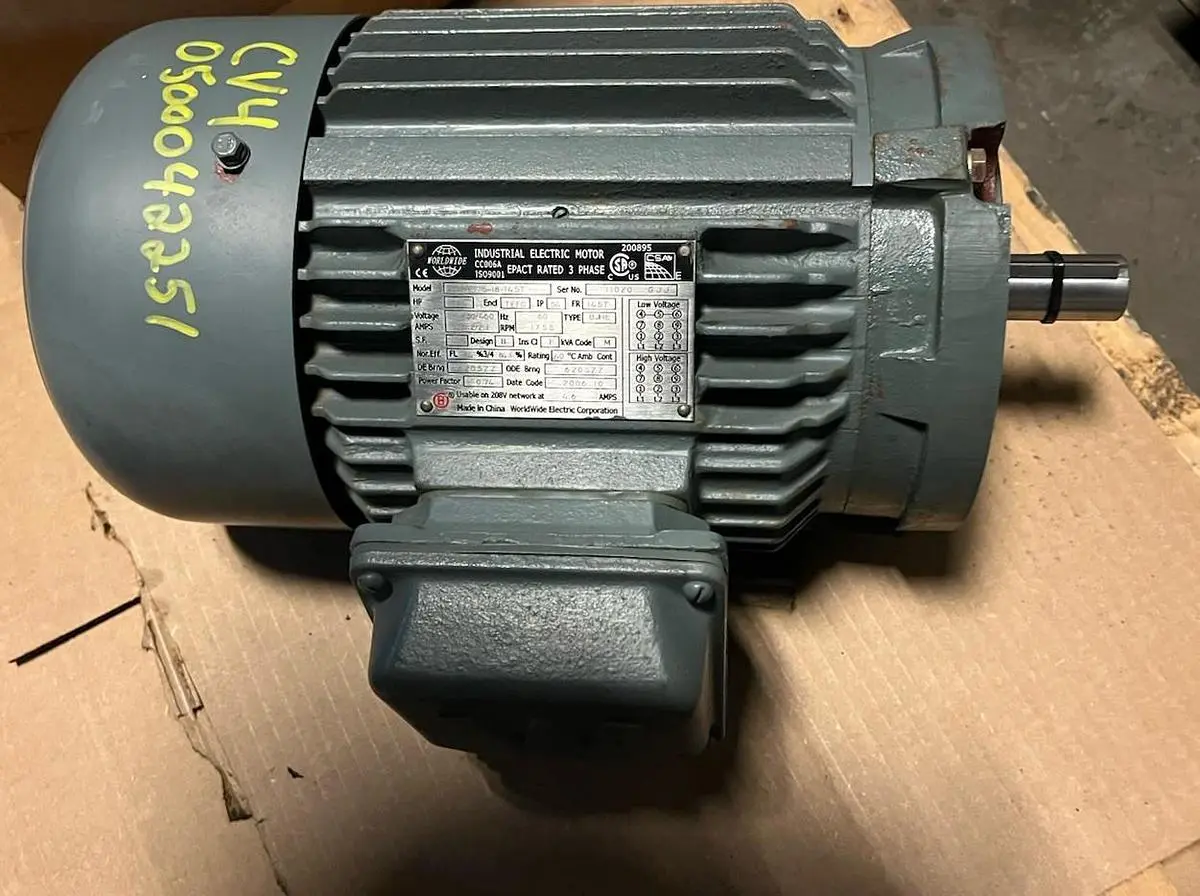 New | in-Stock WORLDWIDE ELECTRIC WWE1.5-18-145T Motors (misc) | Surplus Asset Holdings #1204982
