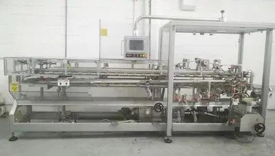 Serpa model 120 stainless steel vertical cartoner for bottles