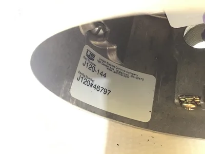United Electric Controls J120-144 Pressure Switch 15A 480VAC 0.5-20PSI Operating Range
