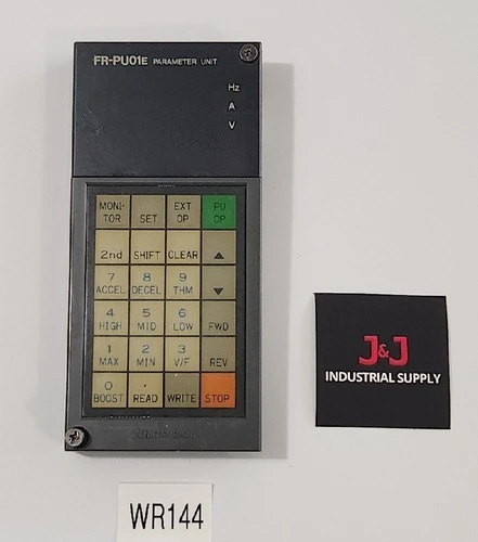 Used Mitsubishi FR-PU01E Misc Electrical & Power Parts Indiana US | J&J Industrial Supply #1074696
