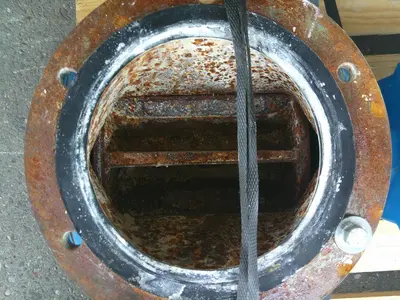 SPC9271  Valve 6" diameter CS rotary airlock feeder