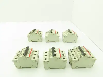 ABB S 28 3 Z63A Circuit Breaker 63A 400V 3P Lot of 6