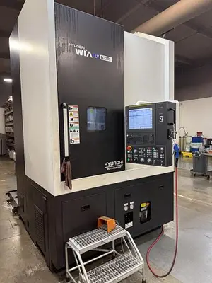 (2) 2022 & 2018 HYUNDIA WIA MDL LV800R CNC TURRET LATHE