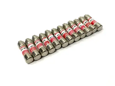 USED LITTELFUSE TIME-DELAY FUSE CLASS CC 600VAC .25A LOT OF 12
