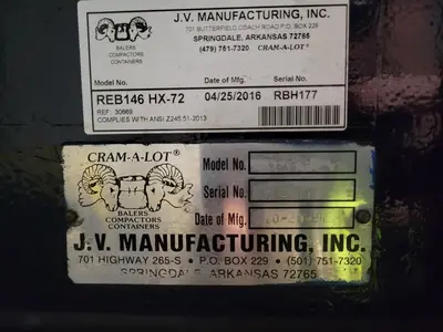 USED JV CRAM A LOT HX-72W