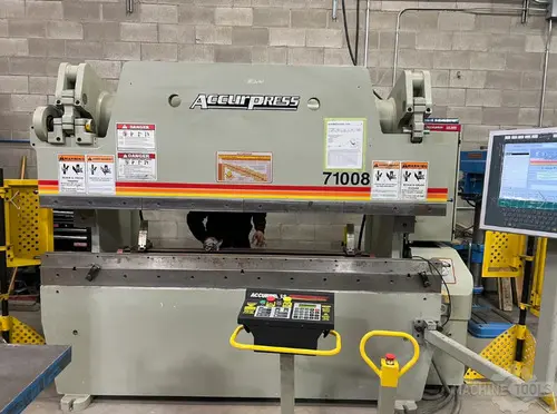 Used 2009 ACCURPRESS 71008 Press Brakes Florida US | Southern Fabricating Machinery Sales, Inc. #806177