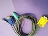 Yellow VGA (gold male) to Blue. VGA (gold male), Kybdps2 & Mouse ps2 connectors