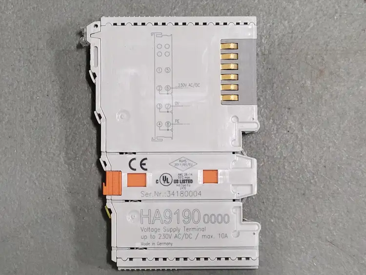 Used BECKHOFF AUTOMATION HA9190 Misc Electrical & Power Parts British Columbia CA | Lenmark #254686