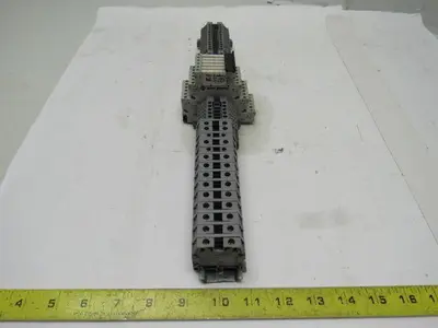 Entrelec 5118 Euro 4 600V 50A Terminal Block 700-HLT1U1 Misc. Components Lot/47