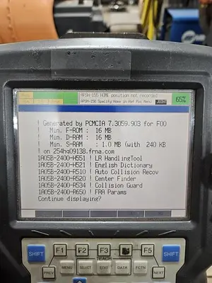 USED 2007 FANUC LR MATE 200IC