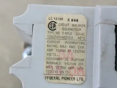 Used FEDERAL PIONEER NB115 Switchgears British Columbia CA | Lenmark #294453