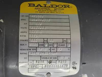 USED BALDOR VM3554