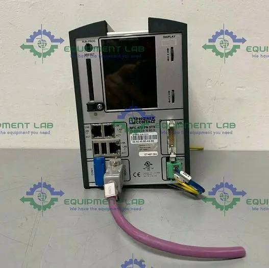 Used PHOENIX CONTACT 470 PN 3TX REMOTE FIELD SAFETY CONTROLLER 24V Electronics & Components | Equipment Lab #485951