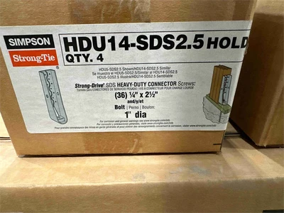 Used SIMPSON STRONG-TIE HDU14-SDS2.5HOL Construction Material & Supplies Florida US | MachineryMax #1437700