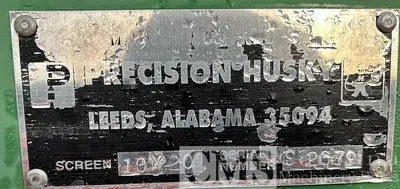 USED PRECISION 10X20 CHIP SCREEN