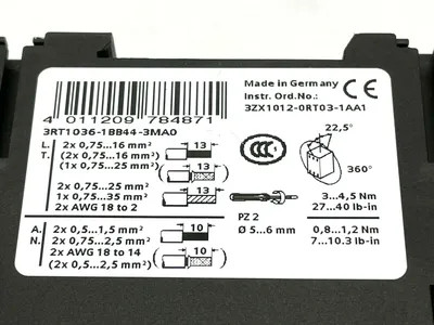 3RT1036-1BB44-3MA0 | Siemens  Power Contactor - Used