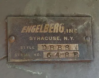 USED 1959 ENGELBERG INC. DBBS