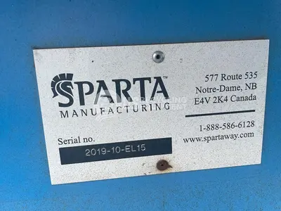 USED 2019 SPARTA 11' INFEED CONVEYOR
