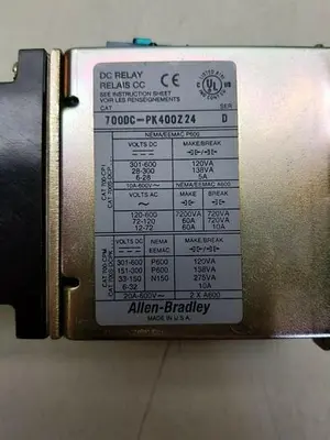 ALLEN BRADLEY 700DC-PK400Z24 SER.D, 700-PT Ser D