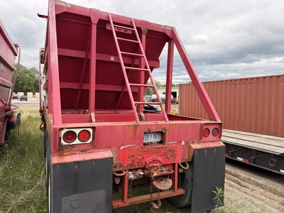 Used 2000 YALE 24 YARD V BOTTOM PULL TYPE TRI-AXLE GRAVEL TRAILER PUP Dump Trailers Michigan US | Miedema Asset Management Group #1424709