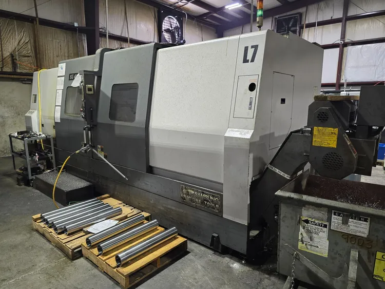 Used 2012 SAMSUNG SL 45MC/2200 CNC Lathes Texas US | Harris Machine Tools, Inc. #1324428