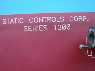 USED STATIC CONTROL SYSTEMS CB-0034044-C