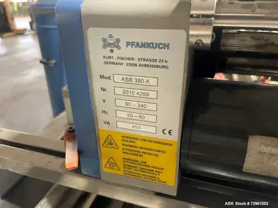 Used PFANKUCH VP 7506-2 Horizontal Side Sealers Illinois US | Aaron Equipment #87220