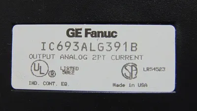 USED GE FANUC IC693ALG391B