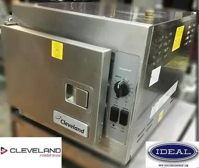 Cleveland counter top steamer - nice condition - warranty