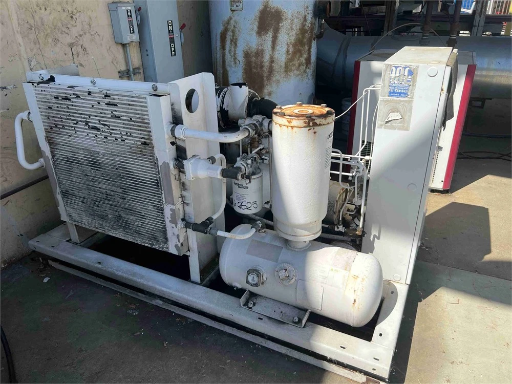 Used 2009 GARDNER DENVER EBH99G Rotary Screw & Sliding Vane Air Compressors California US | MachineryMax #1384855