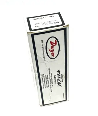 New | in-Stock Dwyer VISI-FLOAT Flowmeter VFB,0.6-5 GPM Water,4-in. Scale Flowmeters Michigan US | Maverick Industrial Sales #1419238