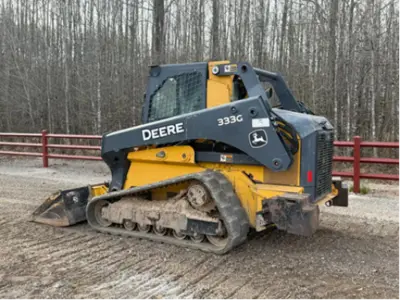 Used 2018 JOHN DEERE 333G Skid Steer Loaders Pennsylvania US | National Lift Equipment #1381636