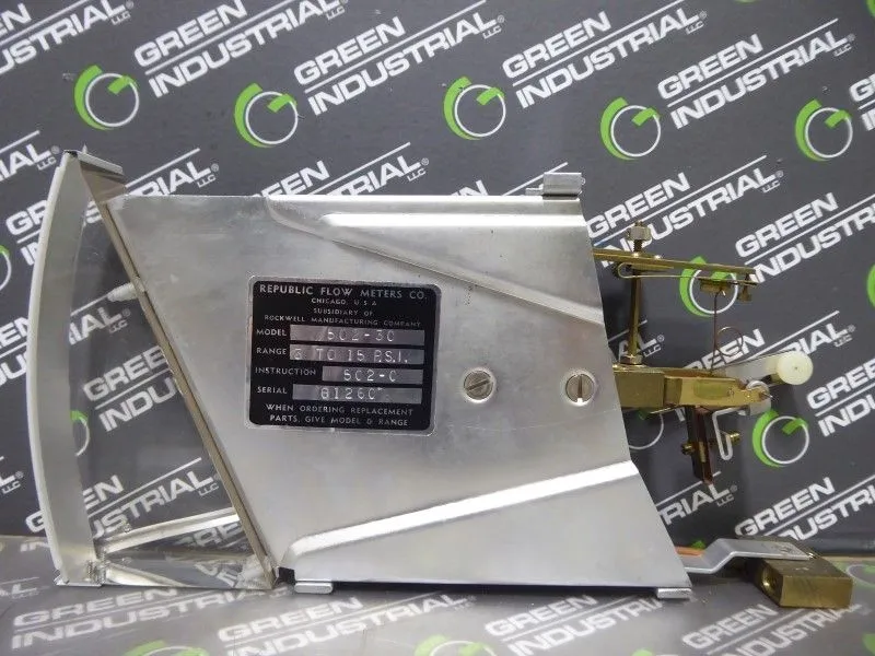 USED REPUBLIC FLOW METERS CO. 502-30