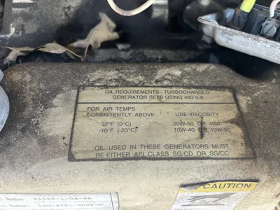 Kohler 100RZ 100 KW Gas Generator CNG Propane Ford gas engine 3 phase